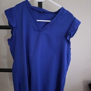 Shein Blue Women's Top